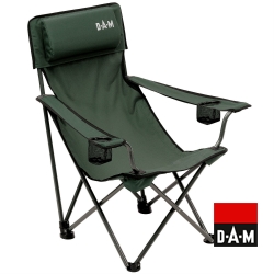 Stolička  DAM Foldable Chair With BOTTLE HOLDER STEL